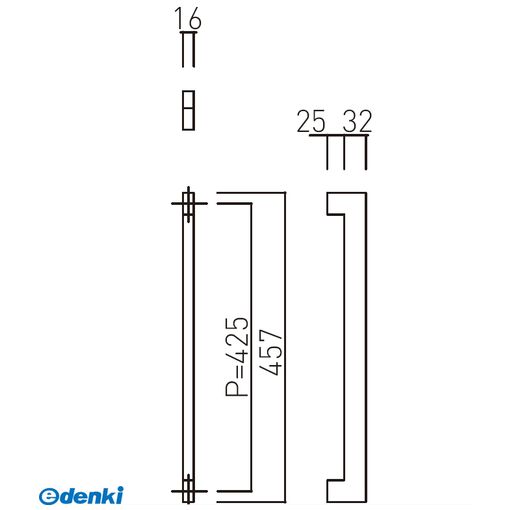 神栄ホームクリエイト（旧新協和）  GHS3102-B-425 ドアハンドル GHS3102B425の通販は 16,882円