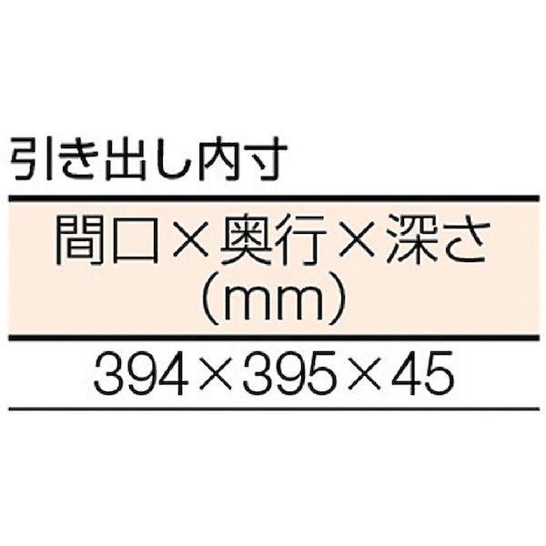 【個人宅配送不可】トラスコ TRUSCO AEWS-1890UDK1 直送 代引不可  ＡＥＷＳ型作業台 １８００Ｘ９００ＸＨ７４０ 薄型１段引出付 ダークグレー色_4