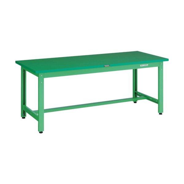 【個人宅配送不可】トラスコ TRUSCO GWP-1875YG 直送 代引不可 ＧＷＰ型作業台 １８００Ｘ７５０ＸＨ７４０ ヤンググリーン色 ヤンググリーン