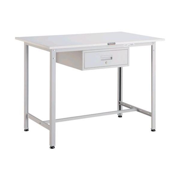 【個人宅配送不可】直送 代引不可 トラスコ TRUSCO HAE-0960F1W ＨＡＥ型立作業台 ９００Ｘ６００ＸＨ９００ １段引出付 ホワイト色