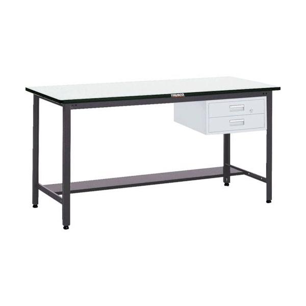 【個人宅配送不可】直送 代引不可 トラスコ TRUSCO HAEWP-1875F2 ＨＡＥＷＰ型立作業台　１８００Ｘ７５０ＸＨ８８５　２段引出付
