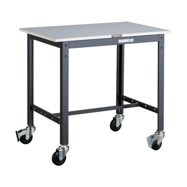 【個人宅配送不可】直送 代引不可 トラスコ TRUSCO LEWR-0960C100 ＬＥＷＲ型作業台　９００Ｘ６００　φ１００キャスター付