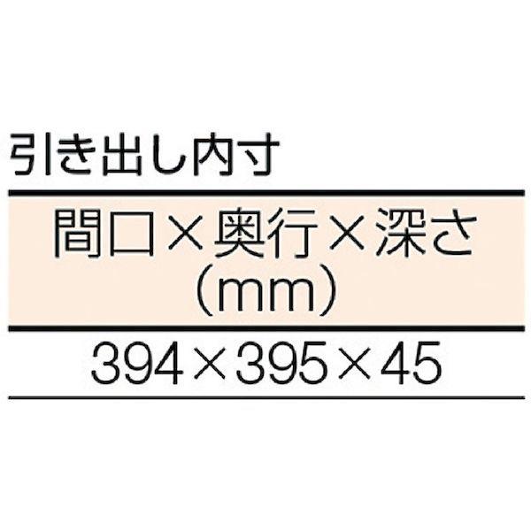 【個人宅配送不可】直送 代引不可 トラスコ TRUSCO LEWR-1800UDK2 ＬＥＷＲ型作業台　１８００Ｘ７５０ＸＨ７４０　薄型２段引出付_3