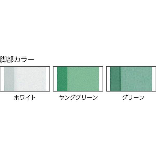 【個人宅配送不可】トラスコ TRUSCO RAE-0960F1YG 直送　代引不可・他メーカー同梱不可 ＲＡＥ型作業台 ９００Ｘ６００ＸＨ７４０ １段引出付 ヤンググリーン色_1