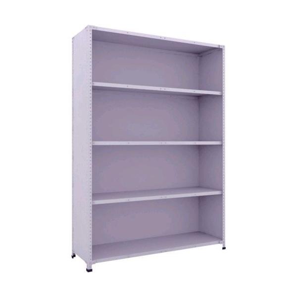 【個人宅配送不可】トラスコ TRUSCO TLA75S-25 直送　代引不可・他メーカー同梱不可 軽量１５０型背側板付棚　１５００Ｘ４５０ＸＨ２１００　５段