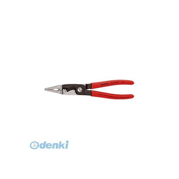 クニペックス KNIPEX 1381-200 エレクトロプライヤー 200mm ペンチ 