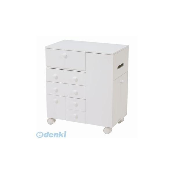 MUD-6649WH 直送 代引不可・他メーカー同梱不可 コスメワゴン MUD6649WH