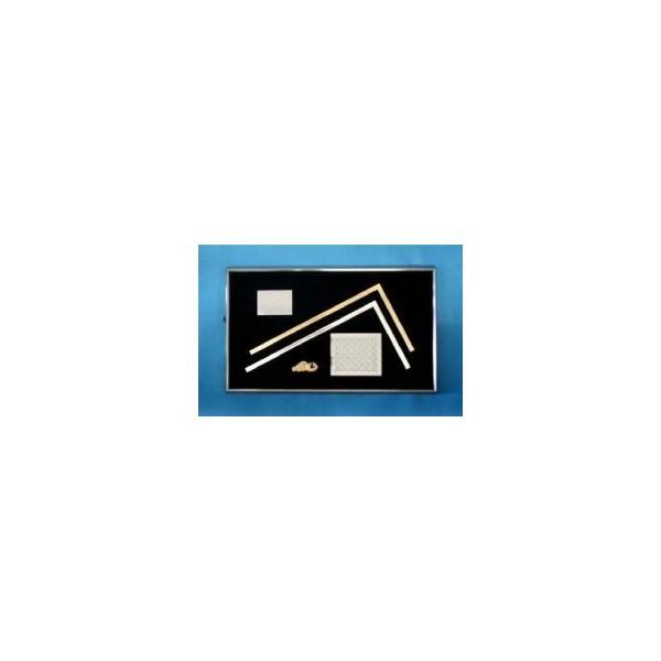 シンワ測定 98760 金銀曲尺 額セット 98760