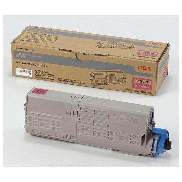 TC-C4BM2 トナーカートリッジ 大 マゼンタ MC573dnw／C542dnw TCC4BM2の通販は
