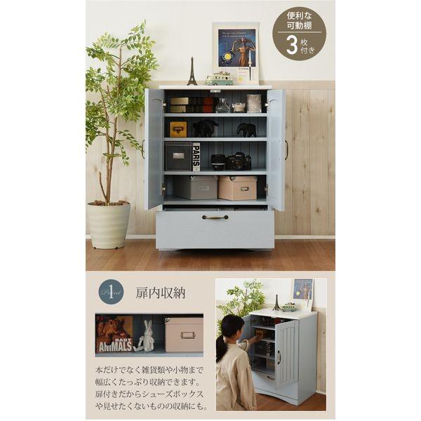 【お客様組立】JKプラン FFC-0003-BL 直送 代引不可 フレンチカントリー家具 チェスト＆キャビネット_3