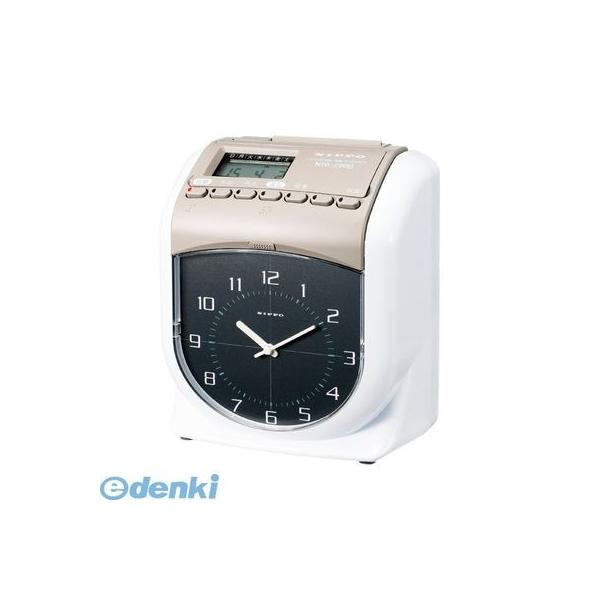 ニッポー  4938692100073 電子タイムレコーダー【本体色−スノーホワイト＆ウォームグレー】 NTR−2800 NTR−2800【１台】