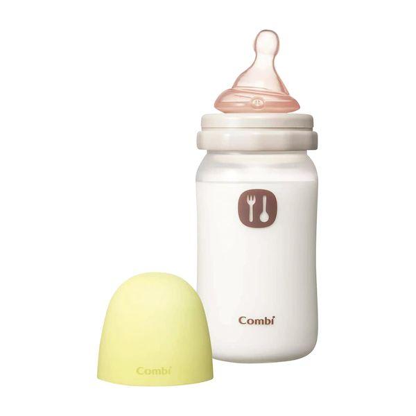 【個数：40個】4972990164672 直送 代引不可 コンビ テテオ授乳のお手本LICO哺乳びん 116467 ライム 240ML