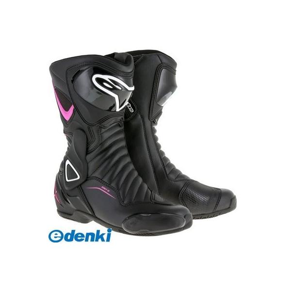 アルパインスターズ alpinestars  8021506618409 STELLA SMX6 BOOT カラー：BLACK FUCHSIA WHITE サイズ：37 23．0