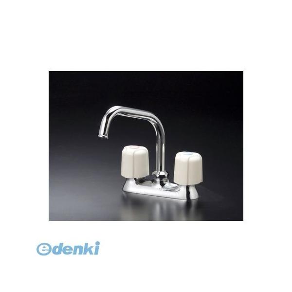 直送 代引不可・他メーカー同梱不可 KVK KM17NE 流し台2ハンドル混合栓【キャンセル不可】