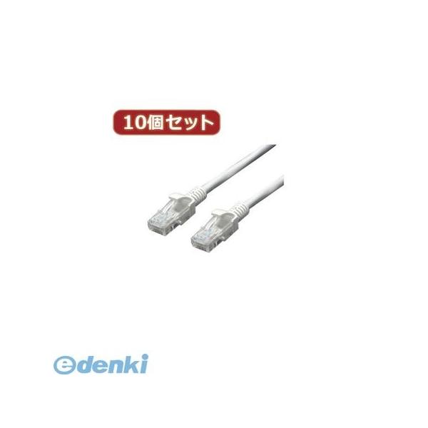 LAN5-CA5000X10  直送　代引不可・同梱不可 変換名人 【10個セット】 LANケーブル CAT5 50．0m LAN5CA5000X10 27,812円