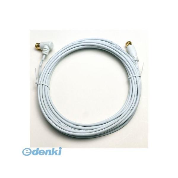 HAT70-111LPWHX15 直送　代引不可・同梱不可 【15個セット】 HORIC 極細アンテナケーブル 7m ホワイト 両側F型差込式コネク_1