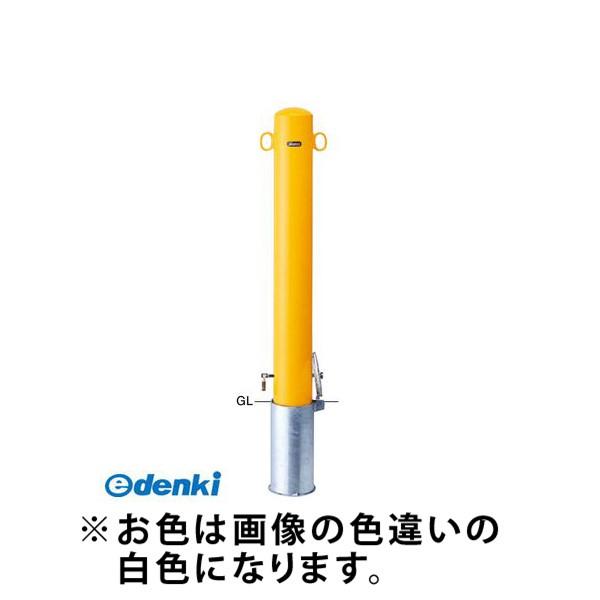 サンポール  FPA-12SK-F11(W)取り替えっこ用本体のみ 直送 代引不可 ピラー車止め スチール写真 両引っ掛かり 取り替えっこ用本体 FPA12SKF11(W)取り替えっこ用本体のみ 白いこと