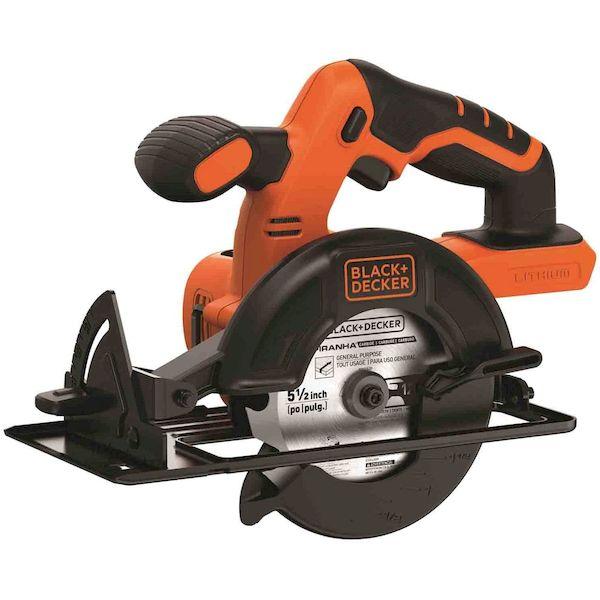 直送 代引不可・他製造会社同梱不可 黒いこと＆デッカー BLACK&DECKER 4536178810968 B＆D 18V コードレス丸のこ本体 B
