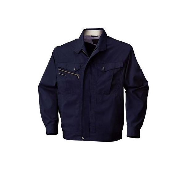 4930269260845 Early Bird 417 ナガソデジヤケツト 色：チヤコールXシルバーグレー サイズ：4L