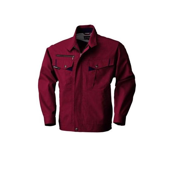 4930269263754 bigborn 467 ナガソデジヤケツト 色：エンジXネイビー サイズ：4Lの通販は