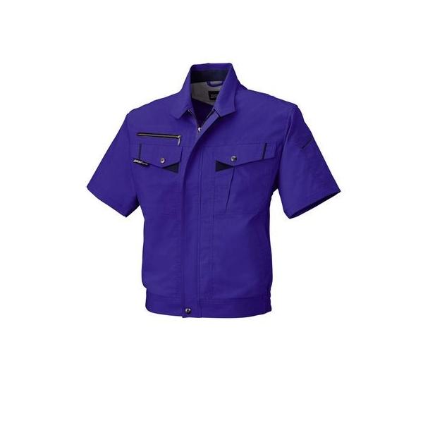 4930269264232 bigborn 468 ハンソデジヤケツト 色：ロイヤルブルーXネイビー サイズ：4Lの通販は