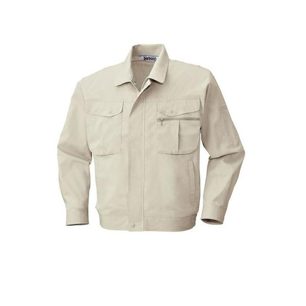 4532484644846 Early Bird 637 ナガソデジヤケツト 色：アイボリー サイズ：4L