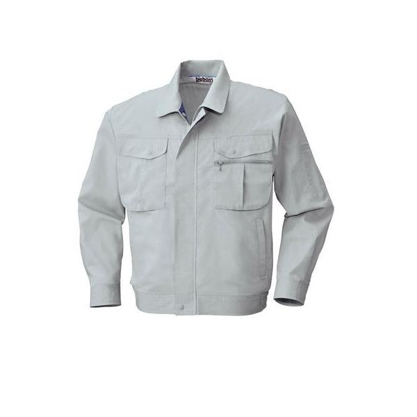 4532484645140 Early Bird 637 ナガソデジヤケツト 色：グレー サイズ：4L