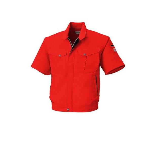 4930269029770 ECO WORLD 5618 ハンソデジヤケツト 色：レツドXブラツク サイズ：LLの通販は 6,359円