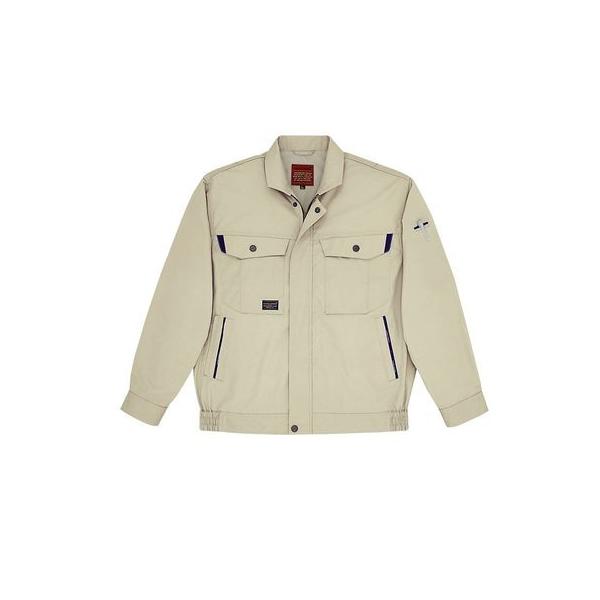 4930269063958 Early Bird 6827 ナガソデジヤケツト 色：ベージユ サイズ：EL