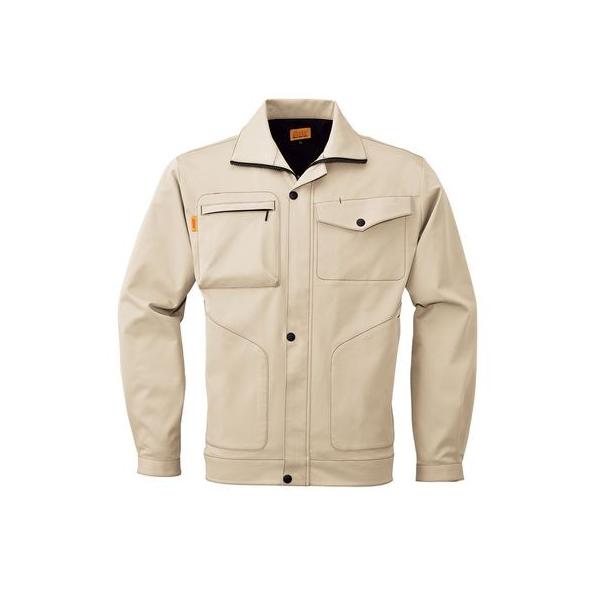 4930269023402 SMART WORK WEAR SW105 メンズフイールドジヤケツト 色：パウダーブラン サイズ：L