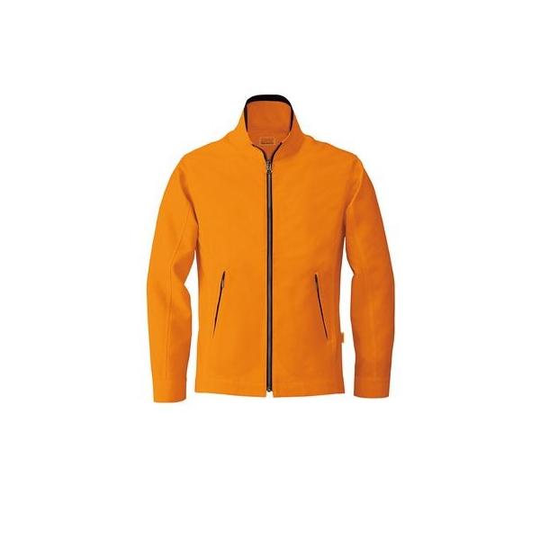 4930269133934 SMART WORK WEAR SW529 レデイーススタツフジヤケツト 色：オランジユ サイズ：LL