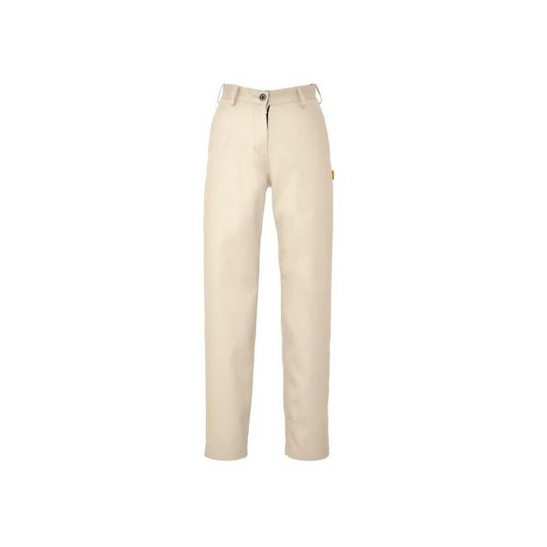 4930269156933 SMART WORK WEAR SW112 レデイーステーパードチノパンツ 色：ベージユ サイズ：9