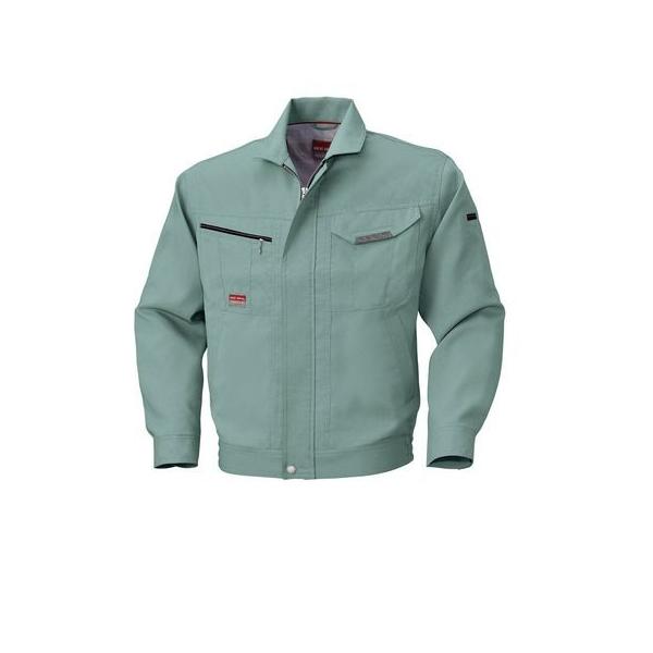 4930269176047 BEE MAX BM547 ナガソデジヤケツト 色：アースグリーン サイズ：M