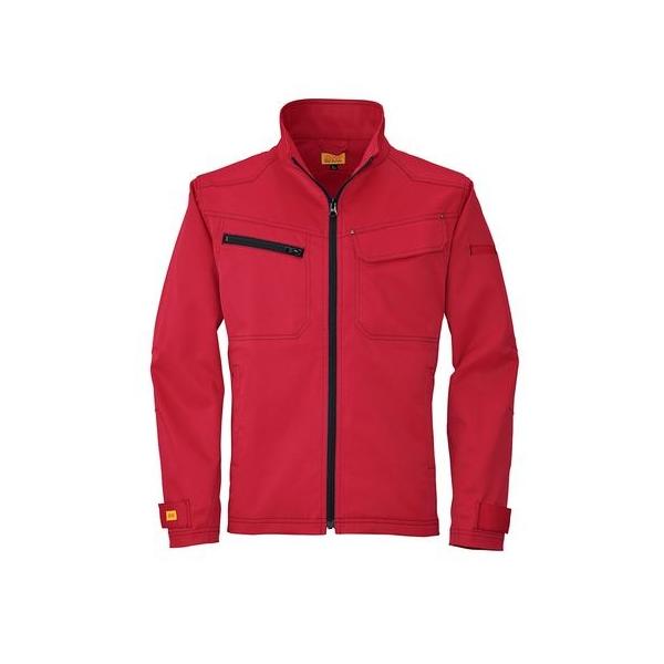 4930269203927 SMART WORK WEAR SW107 メンズフィールドジャケット 色：ラストルージュ サイズ：EL