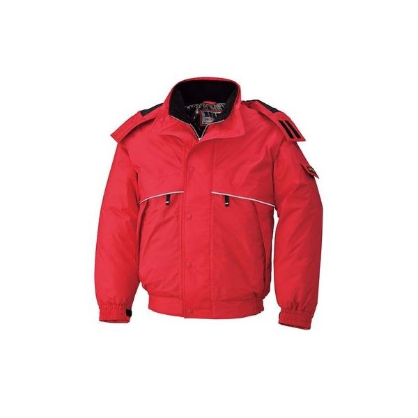 4930269207888 BEE MAX BM786 ボウカンジヤケツト 色：レツド サイズ：M