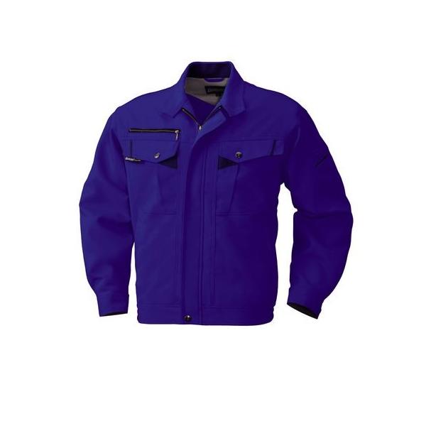 4930269286449 bigborn 766 ナガソデジヤケツト 色：ロイヤルブルーXネイビー サイズ：Sの通販は