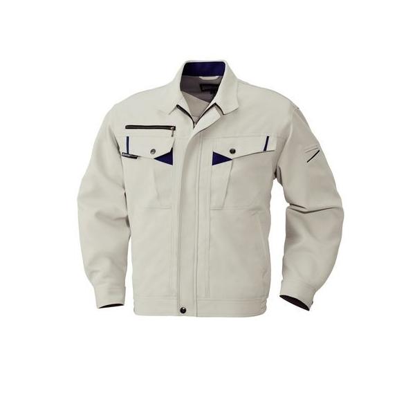 4930269286630 bigborn 766 ナガソデジヤケツト 色：シルバーグレーXネイビー サイズ：Mの通販は