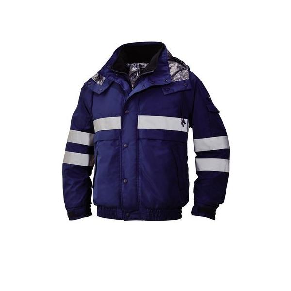 4930269293379 bigborn 8376 ボウカンジヤンバー 色：ネイビー サイズ：5L