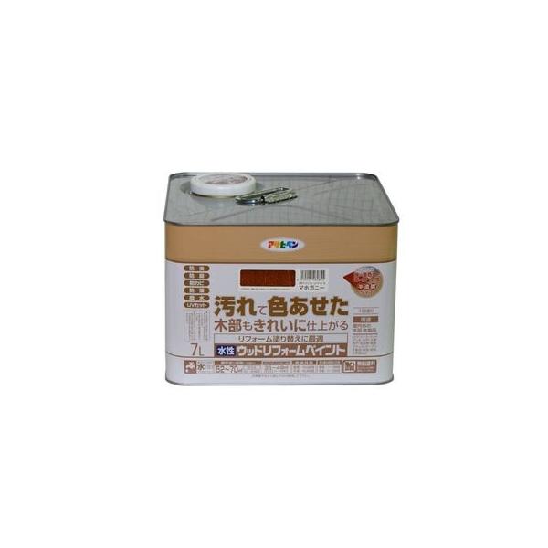 アサヒペン AP9018139 AP 水性ウッドリフォームペイント 7L マホガニー 7L-マホガニー 水性塗料