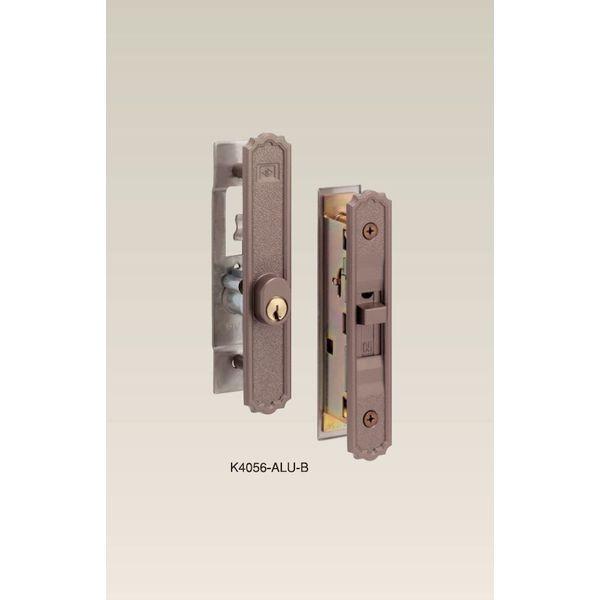 アルファ  4532757005534 引戸用取替錠 ブラウン K−4056−ALU−B