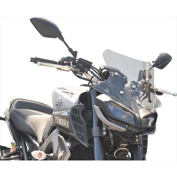 旭精器 AF-ASAHI  MT-09 メーターバイザー ブラウンスモーク MT09の通販は