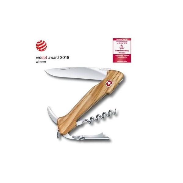 直送 代引不可・他メーカー同梱不可 ビクトリノックス VICTORINOX 0.9701.64 ワインマスター オリーヴウッド