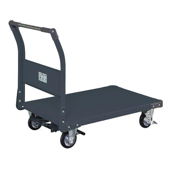 【個人宅配送不可】サカエ  TAN-55BRD 直送 代引不可 特製四輪車【フットブレーキ付】 TAN55BRD SAKAE
