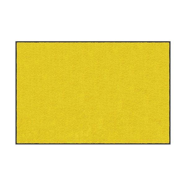 【個数：1個】クリーンテックスジャパン  AM00039 直送 代引不可 スタンダードマットS イエロー 75 x 90 cm