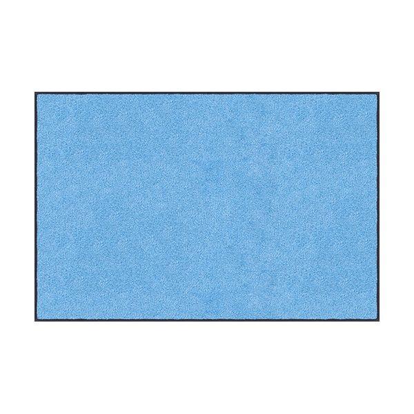 【個数：1個】クリーンテックスジャパン AM00048 直送 代引不可 スタンダードマットS スカイ・ブルー 75 x 90 cm