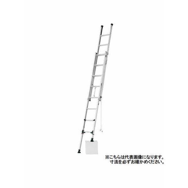 【個人宅配送不可】アルインコ ALINCO  ANE-34FX 直送 代引不可 伸縮脚付2連はしご ANE34FX