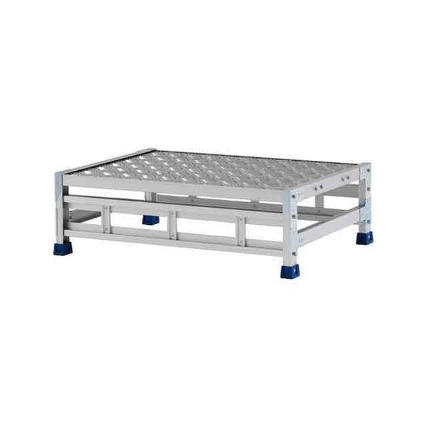 【個人宅配送不可】アルインコ ALINCO CMT-128WS 直送 代引不可 ステンレス金具仕様作業台【天板縞板タイプ】 1段 CMT 天板高さ 250mm 受注生産品 CMT128WS