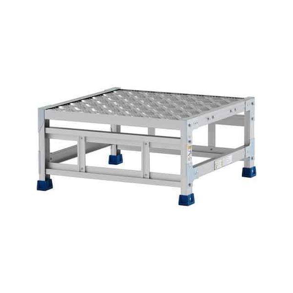 【個人宅配送不可】アルインコ ALINCO CMT-13WS 直送 代引不可 ステンレス金具仕様作業台【天板縞板タイプ】 1段 CMT 天板高さ 300mm 受注生産品 CMT13WS