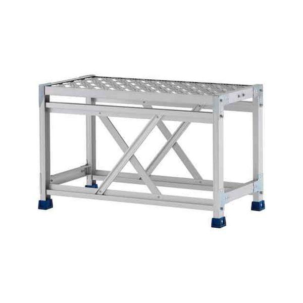 【個人宅配送不可】アルインコ ALINCO CMT-158S 直送 代引不可 ステンレス金具仕様作業台【天板縞板タイプ】 1段 CMT 天板高さ 500mm 受注生産品 CMT158S