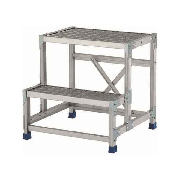 【個人宅配送不可】アルインコ ALINCO CMT-266S 直送 代引不可 ステンレス金具仕様作業台【天板縞板タイプ】 2段 CMT 天板高さ 600mm 受注生産品 CMT266S 56,624円